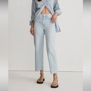 Madewell The Petite Perfect Vintage Wide-Leg Crop Jean
